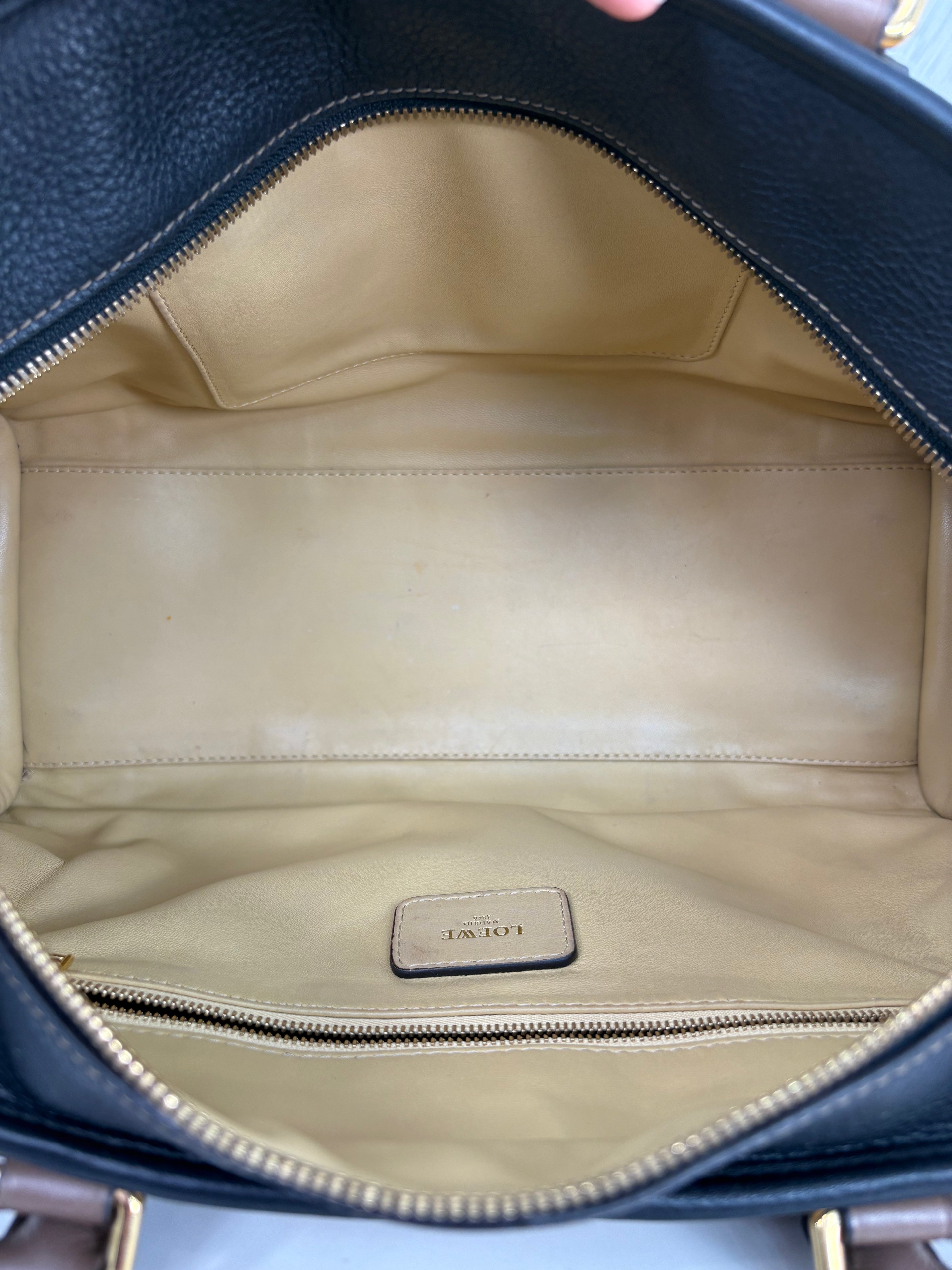 Amazona Tri-color Handbag Gold Hardware
