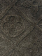 Capucines BB Brown Quilted Fur Gold Hardware
