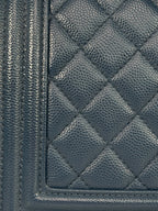 Boy Old Medium Navy Blue Caviar Series 25