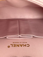 Classic Double Flap Lilac Small Gold Hardware Series 31