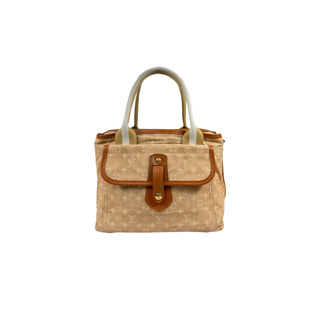Sac Mery Kate Mini Tote Bag Monogram Canvas Women Brown Gold Hardware