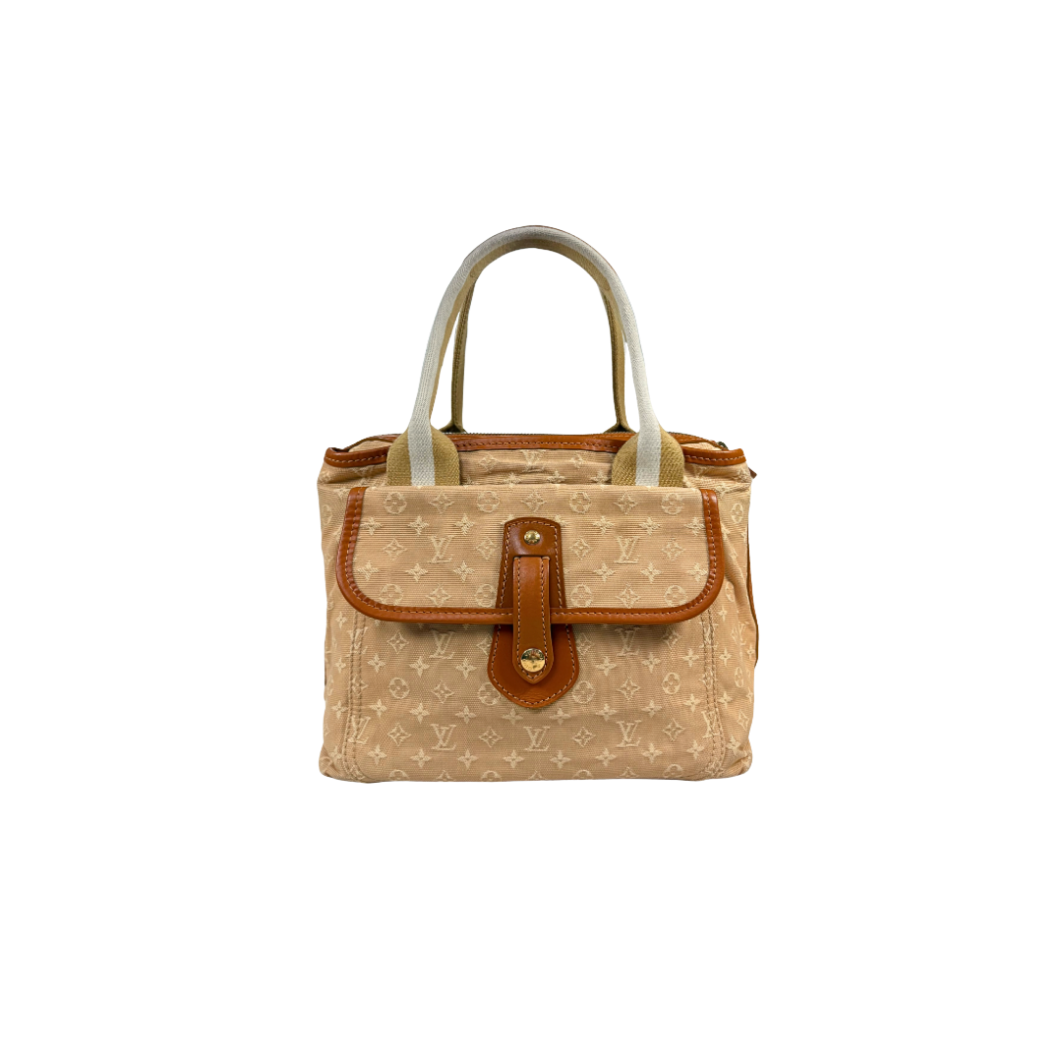 Sac Mery Kate Mini Tote Bag Monogram Canvas Women Brown Gold Hardware