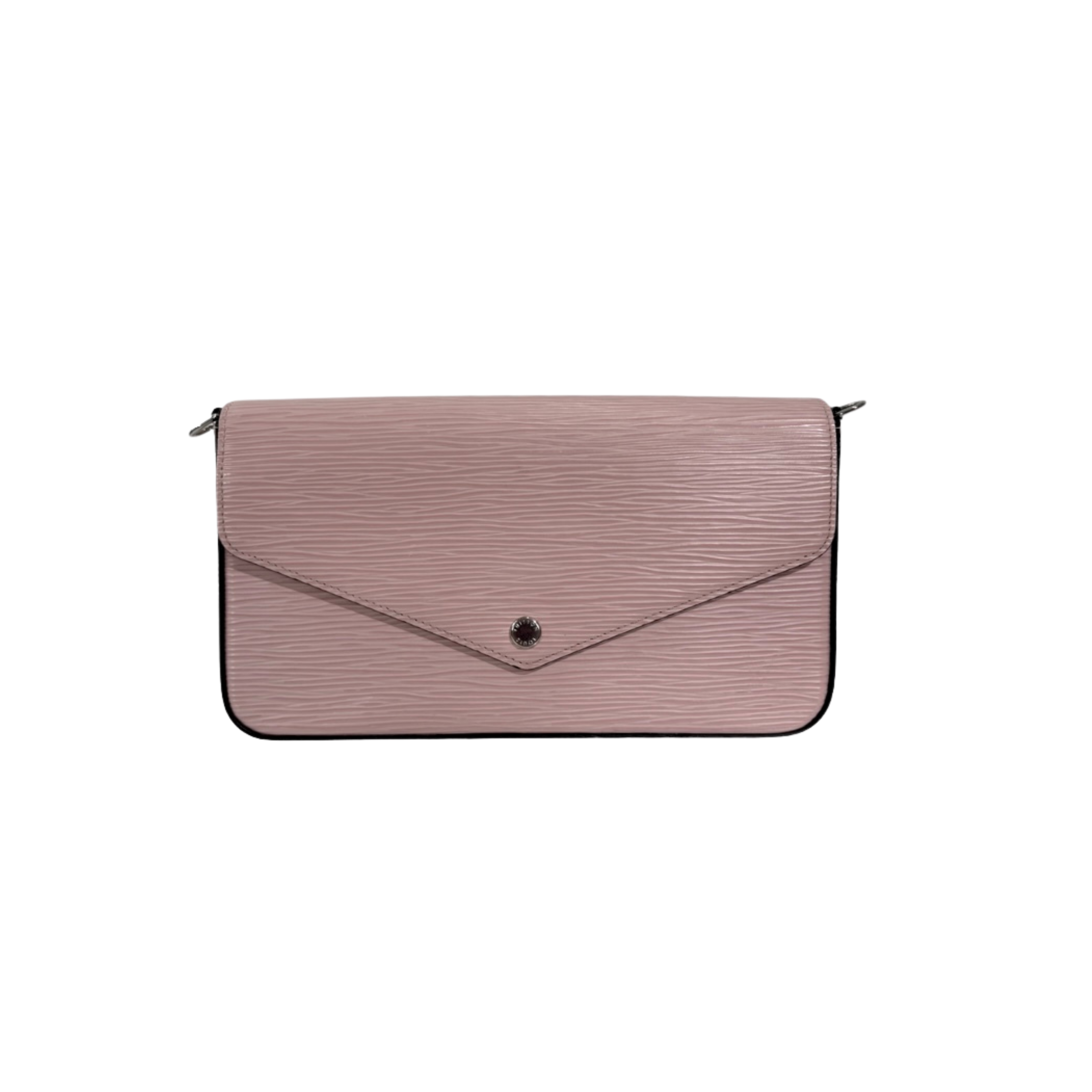 Félicie Pochette Pink Epi Leather