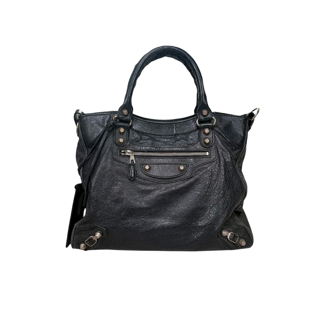 Velo Agneau Giant 12 Black Silver Hardware