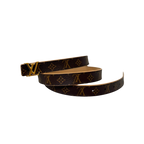 Monogram Reversible Belt Gold-Toned Buckle Hardware Size 85/34