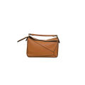 Puzzle Bag Tan Grained Calfskin Gold Hardware