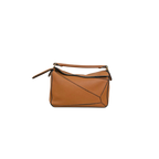 Puzzle Bag Tan Grained Calfskin Gold Hardware