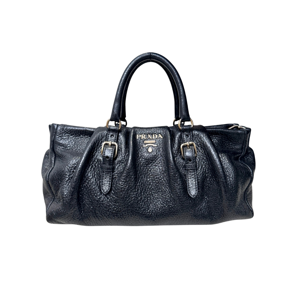 2-Way Vitello Shine Handbag