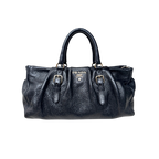 2-Way Vitello Shine Handbag