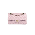 Classic Double Flap Lilac Small Gold Hardware Series 31