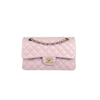 Classic Double Flap Lilac Small Gold Hardware Series 31