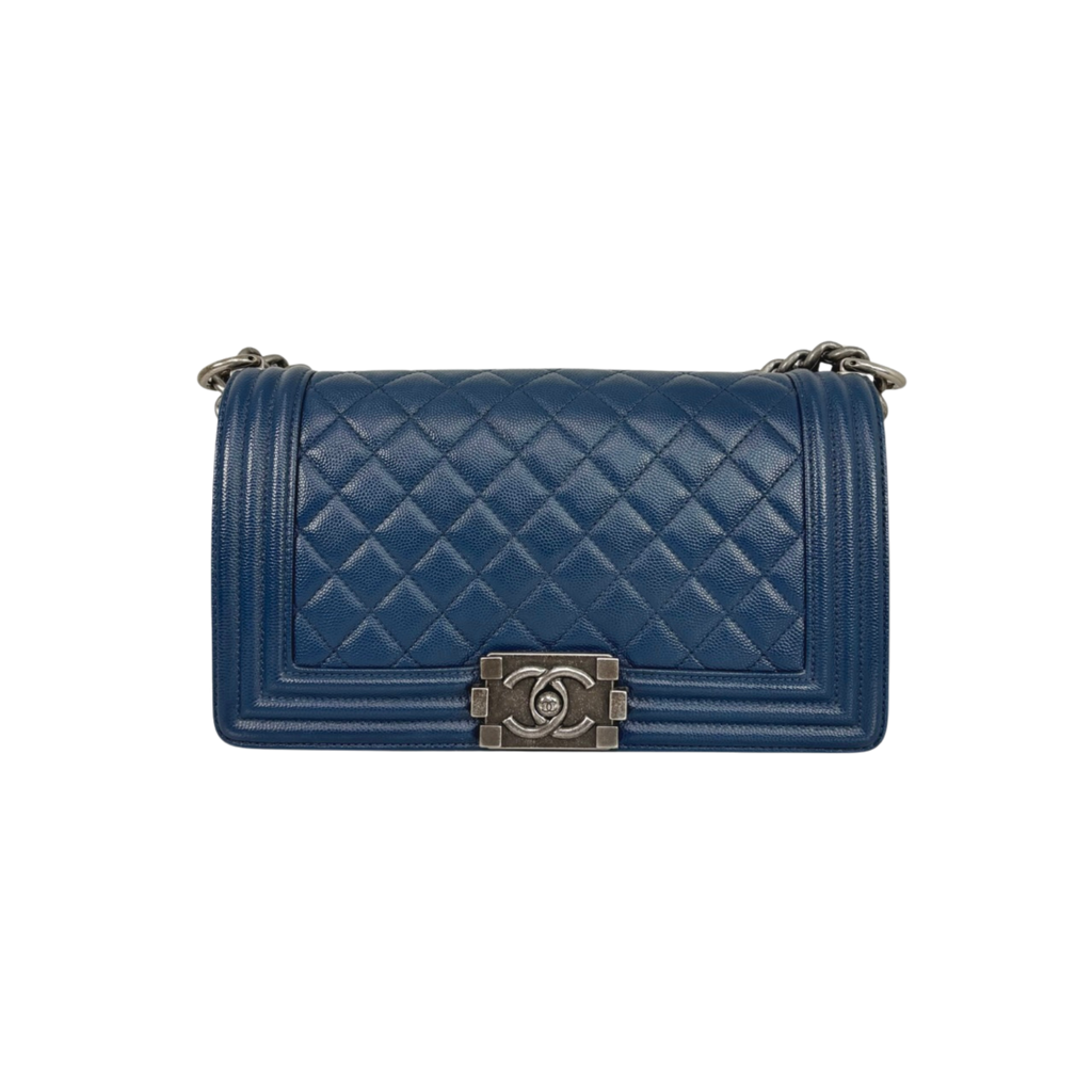 Boy Old Medium Navy Blue Caviar Series 25