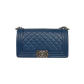 Boy Old Medium Navy Blue Caviar Series 25