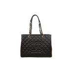 GST Black Caviar Leather Silver Hardware Series 17