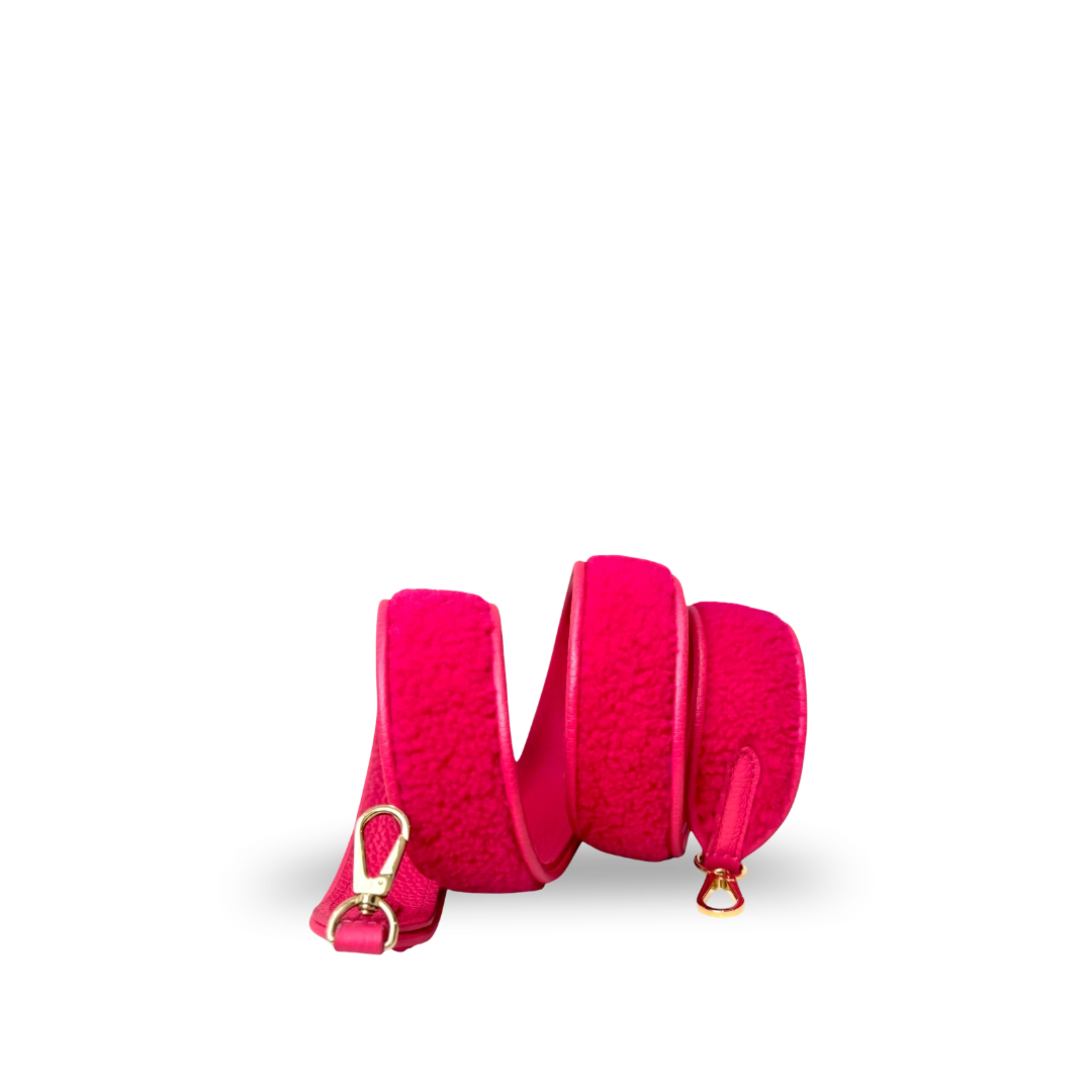 Capucines BB Pink Soft Merino Shearling