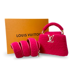Capucines BB Pink Soft Merino Shearling