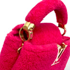 Capucines BB Pink Soft Merino Shearling