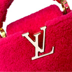 Capucines BB Pink Soft Merino Shearling