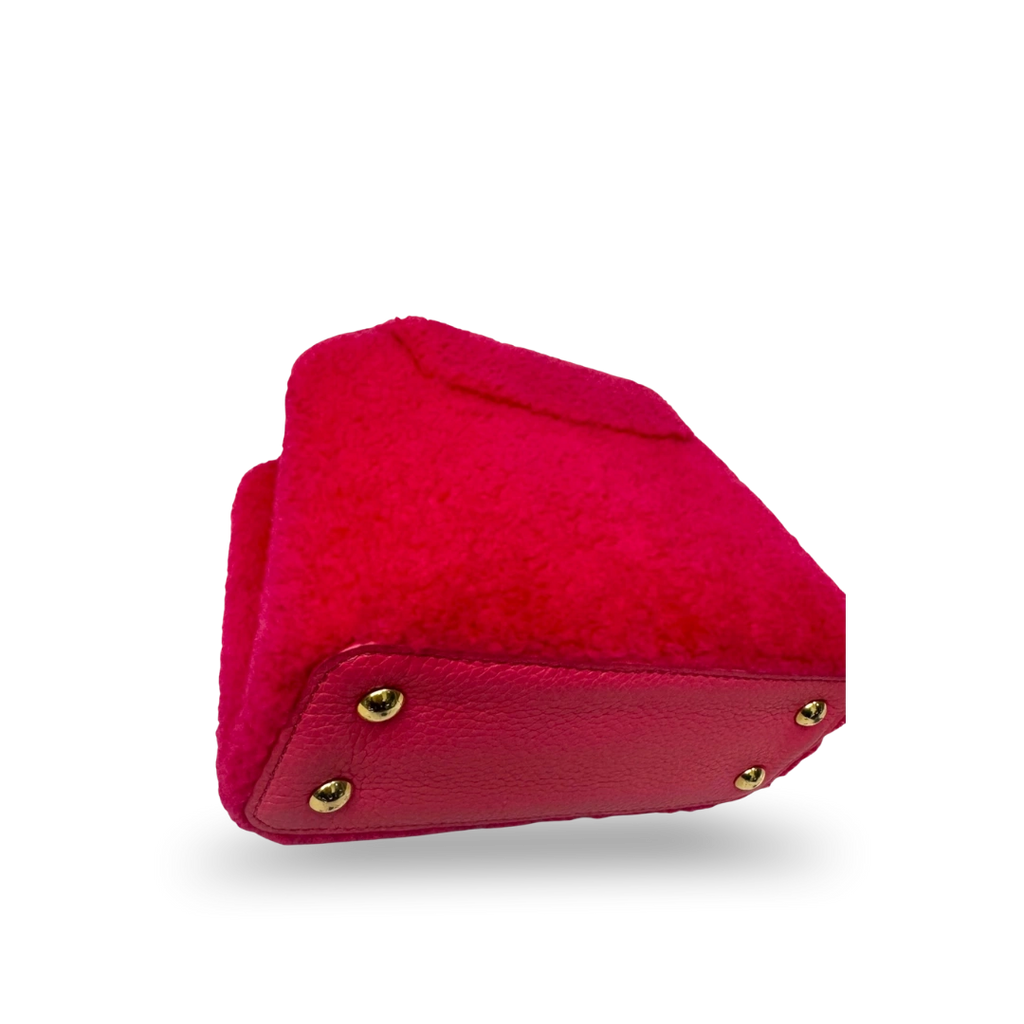 Capucines BB Pink Soft Merino Shearling