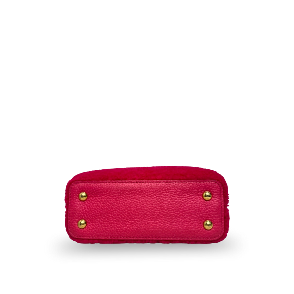 Capucines BB Pink Soft Merino Shearling
