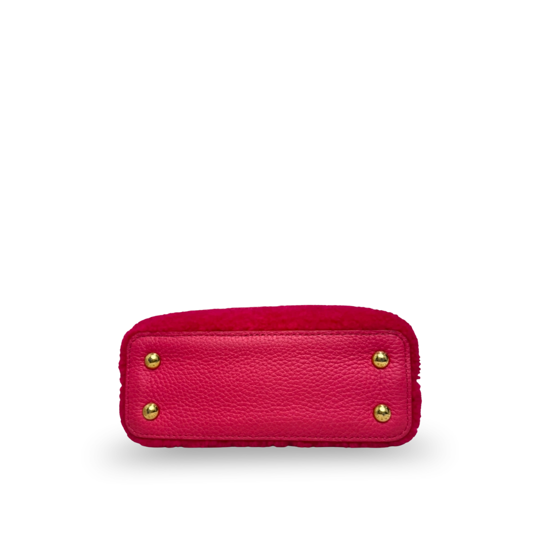 Capucines BB Pink Soft Merino Shearling