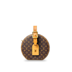 Petite Boite Chapeau Monogram Canvas Gold Hardware