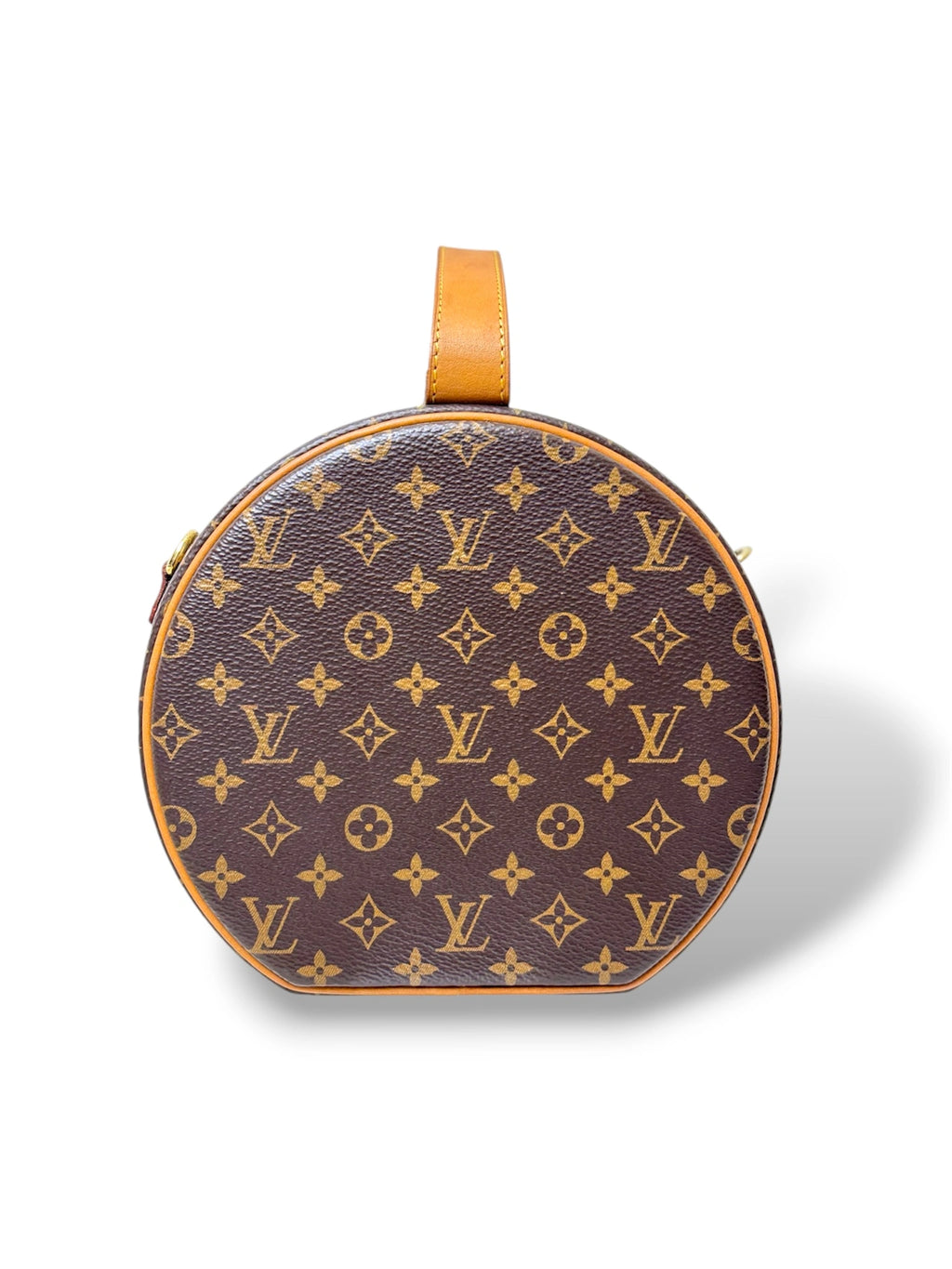 Petite Boite Chapeau Monogram Canvas Gold Hardware