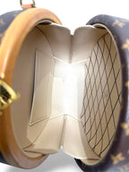 Petite Boite Chapeau Monogram Canvas Gold Hardware