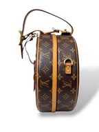 Petite Boite Chapeau Monogram Canvas Gold Hardware