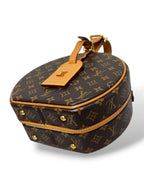 Petite Boite Chapeau Monogram Canvas Gold Hardware