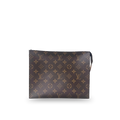 Poche Toilette Monogram Coated Canvas