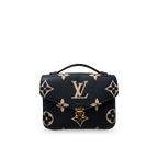 Pochette Métis Bicolor Empreinte Leather Gold Hardware