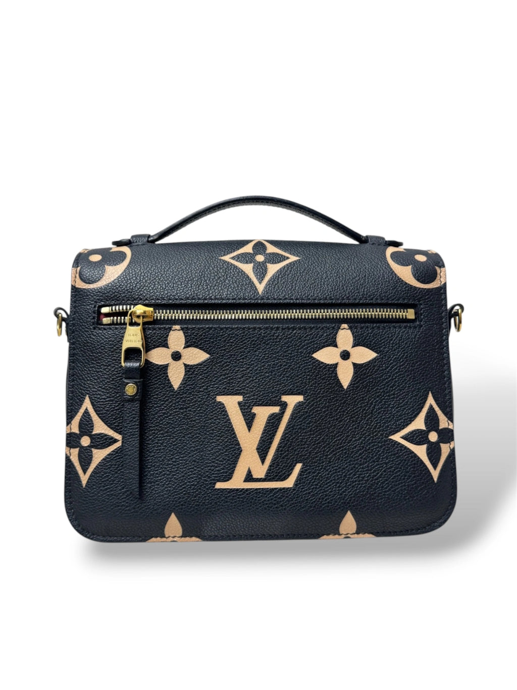 Pochette Métis Bicolor Empreinte Leather Gold Hardware