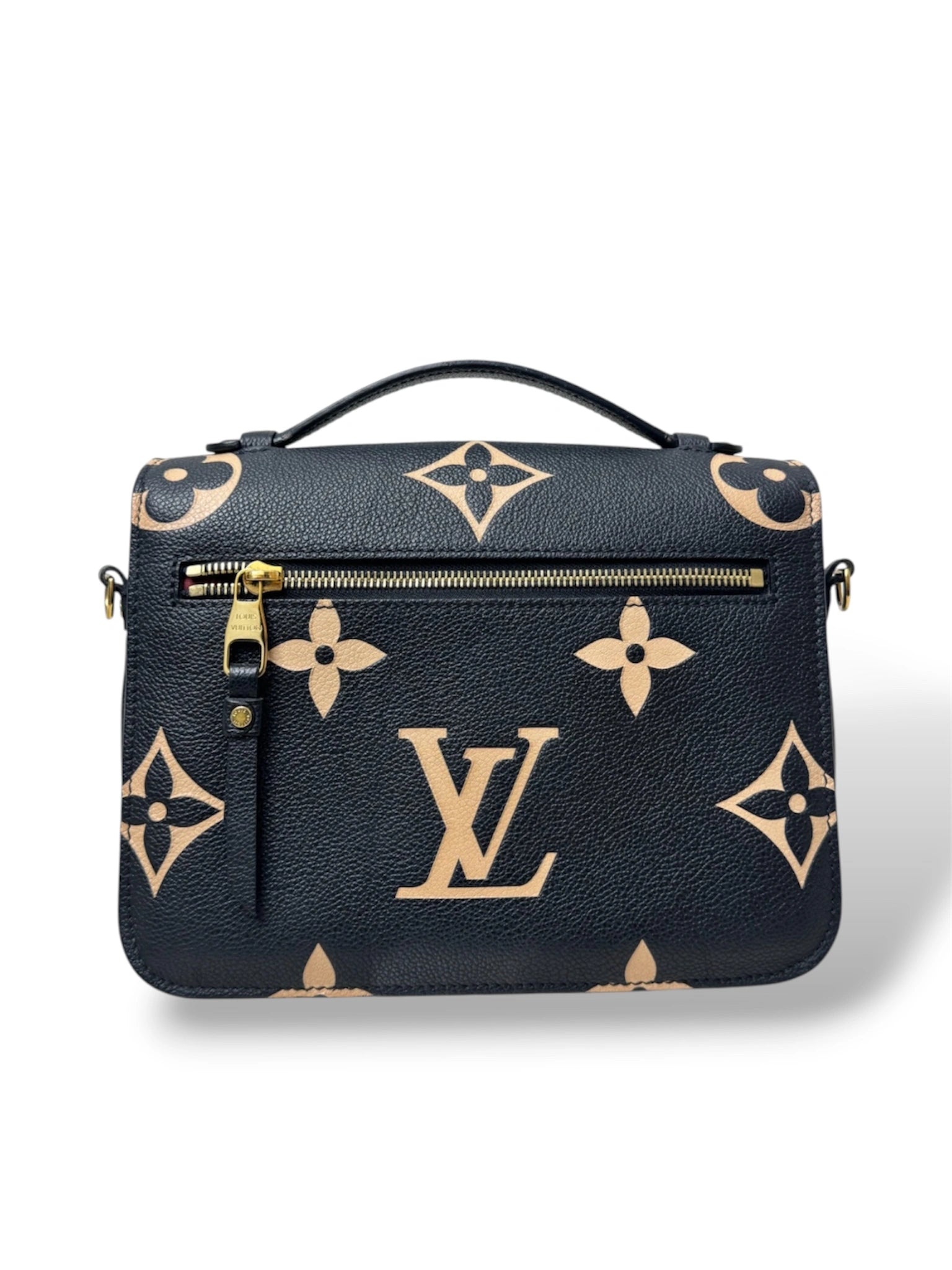 Pochette Métis Bicolor Empreinte Leather Gold Hardware