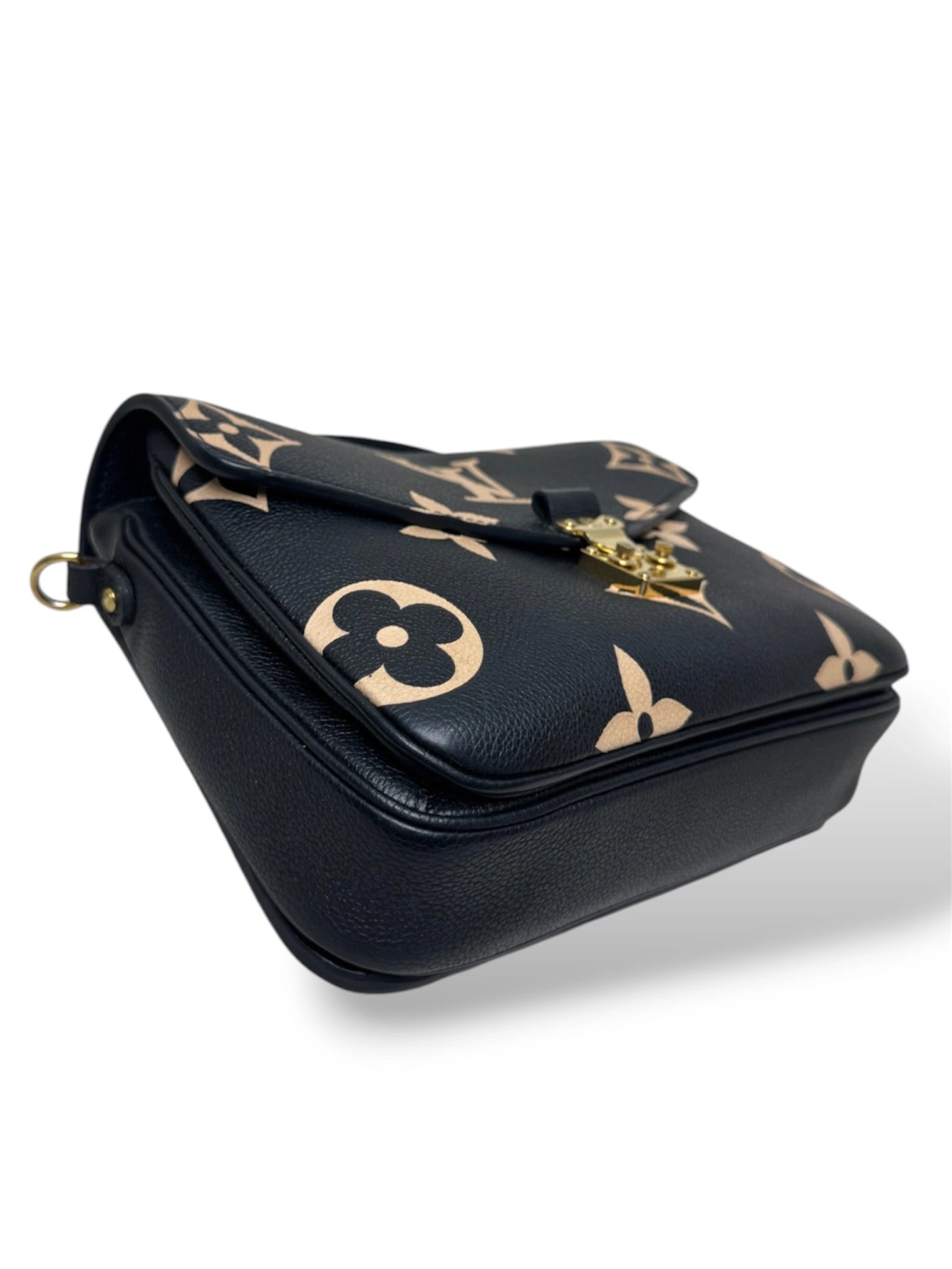 Pochette Métis Bicolor Empreinte Leather Gold Hardware
