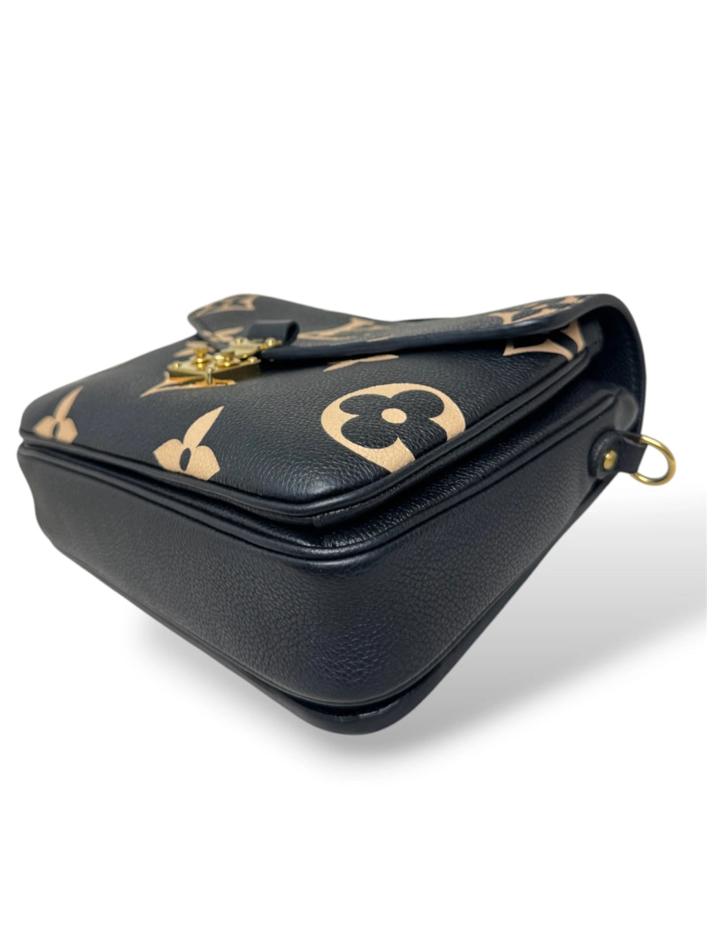 Pochette Métis Bicolor Empreinte Leather Gold Hardware