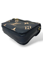 Pochette Métis Bicolor Empreinte Leather Gold Hardware