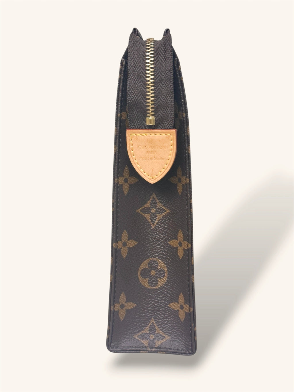 Poche Toilette Monogram Coated Canvas