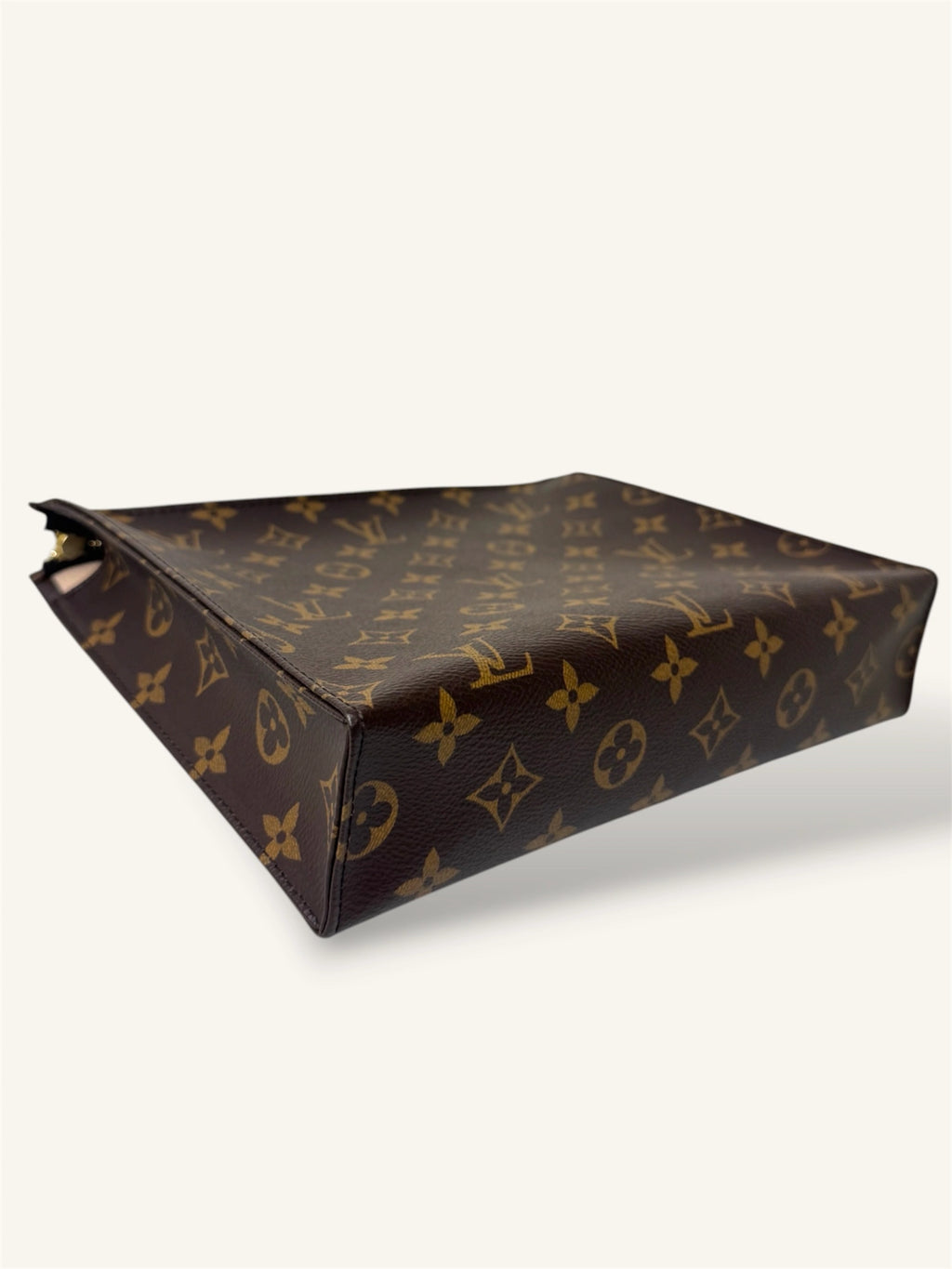 Poche Toilette Monogram Coated Canvas