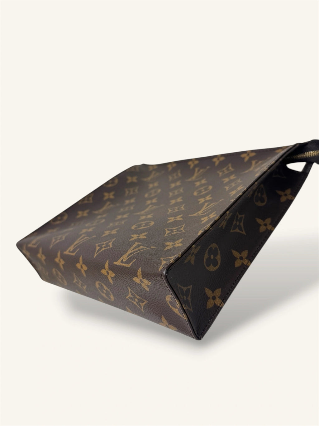 Poche Toilette Monogram Coated Canvas