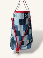 Neverfull MM Patchwork Denim