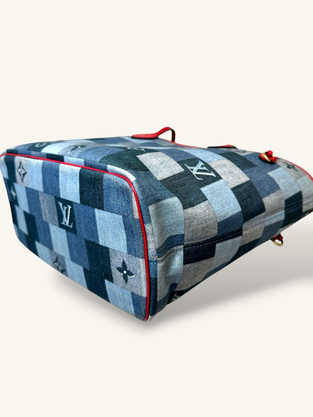 Neverfull MM Patchwork Denim