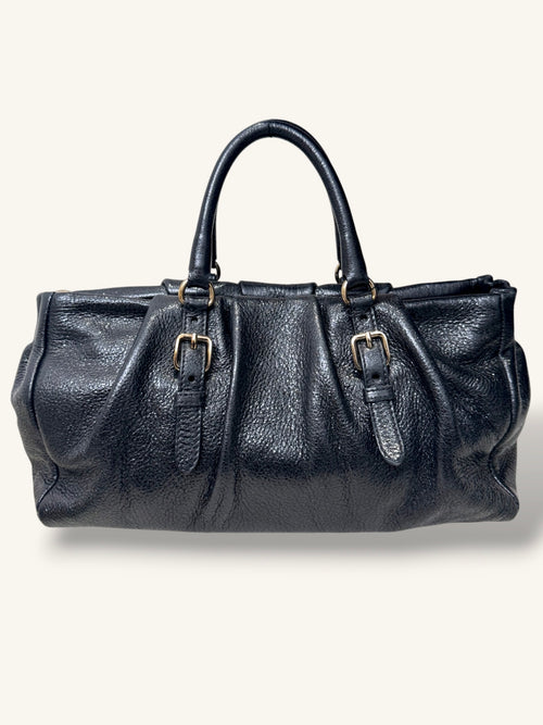 2-Way Vitello Shine Handbag