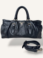 2-Way Vitello Shine Handbag