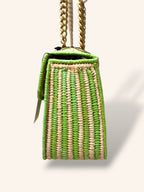 Limited Edition GG Marmont Medium Raffia Woven