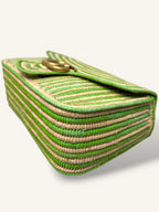 Limited Edition GG Marmont Medium Raffia Woven