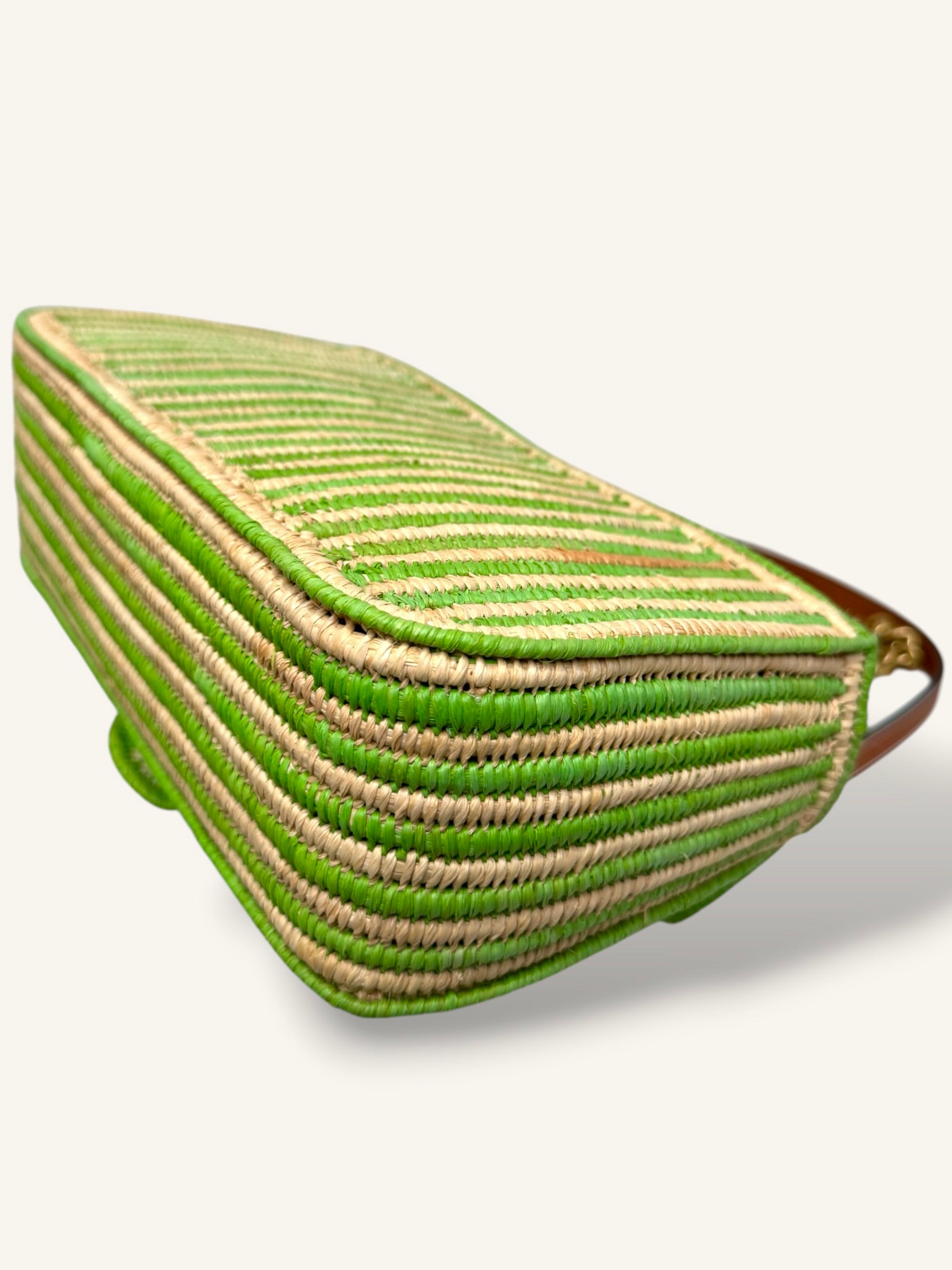 Limited Edition GG Marmont Medium Raffia Woven