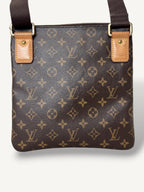 Monogram Pochette Valmy Shoulder Bag Gold Hardware