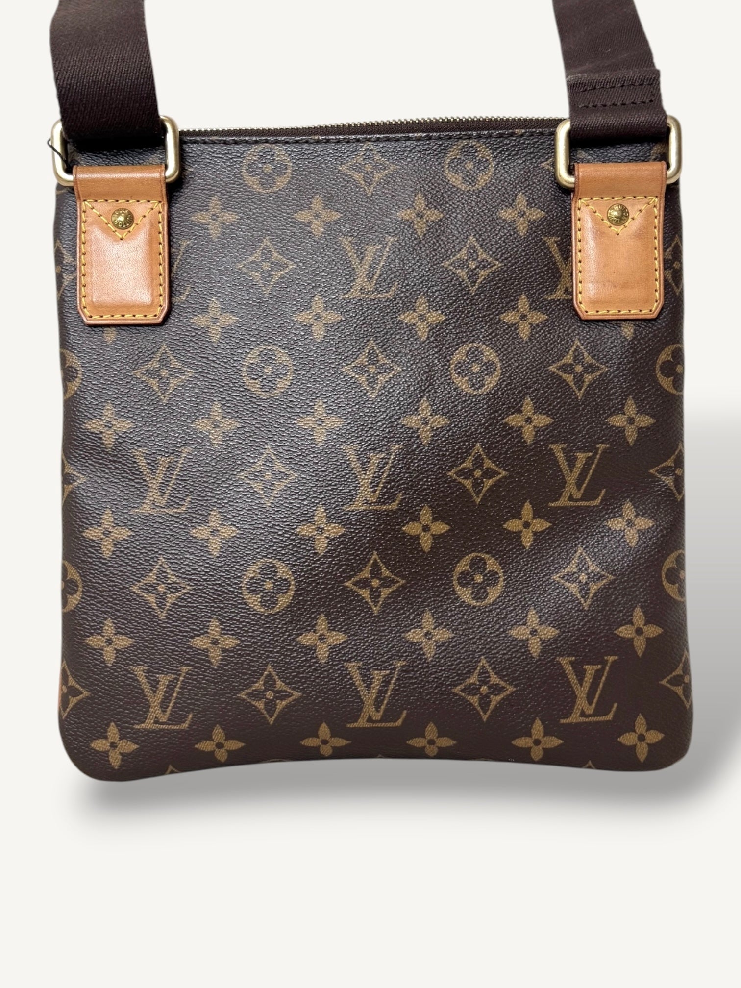 Monogram Pochette Valmy Shoulder Bag Gold Hardware