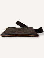 Monogram Pochette Valmy Shoulder Bag Gold Hardware